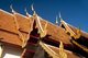 Thailand: Multi-layered roofs of the ubosot and viharn at Wat Duang Di, Chiang Mai